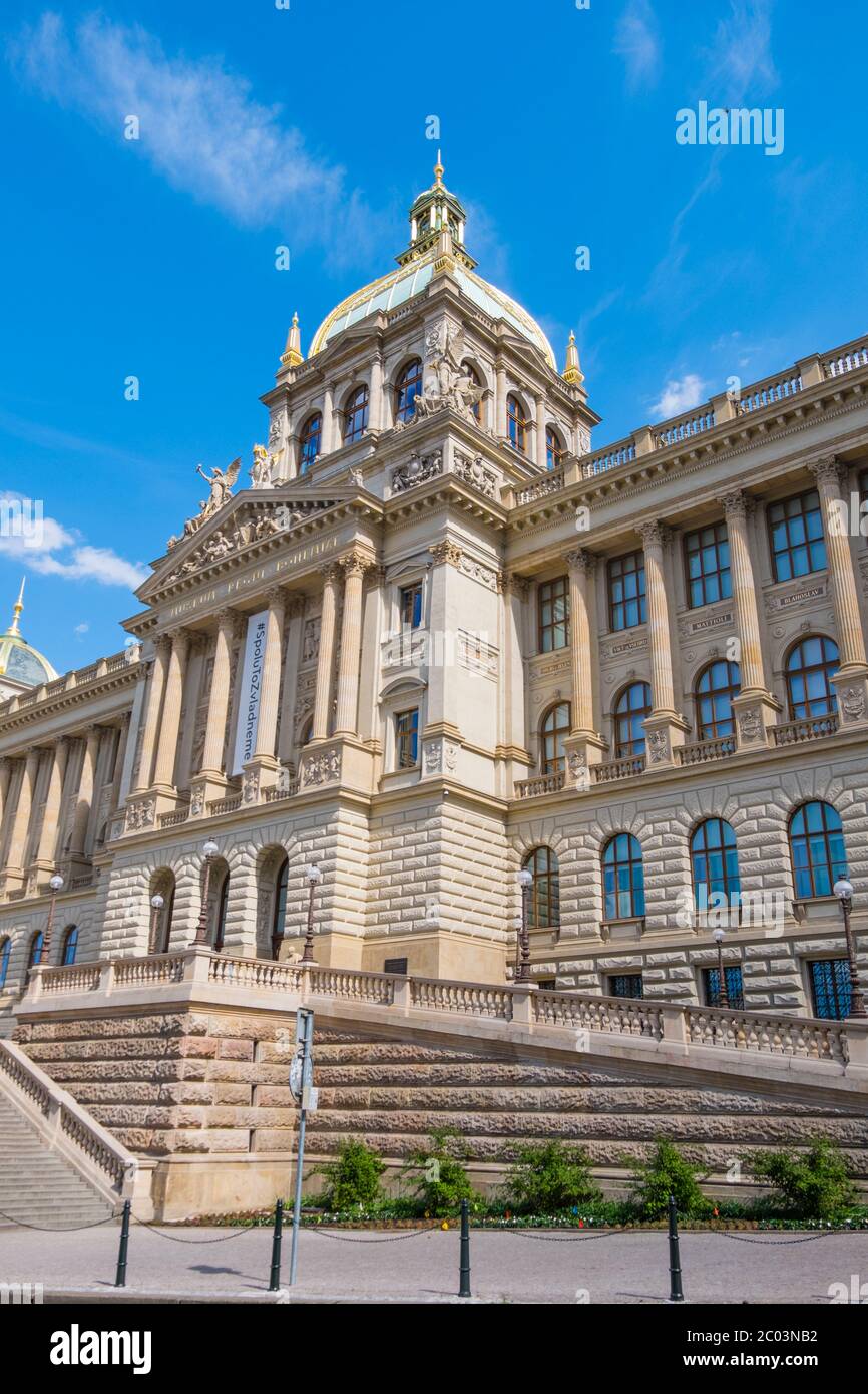 Národní muzeum, Museo Nazionale, Praga, Repubblica Ceca Foto Stock