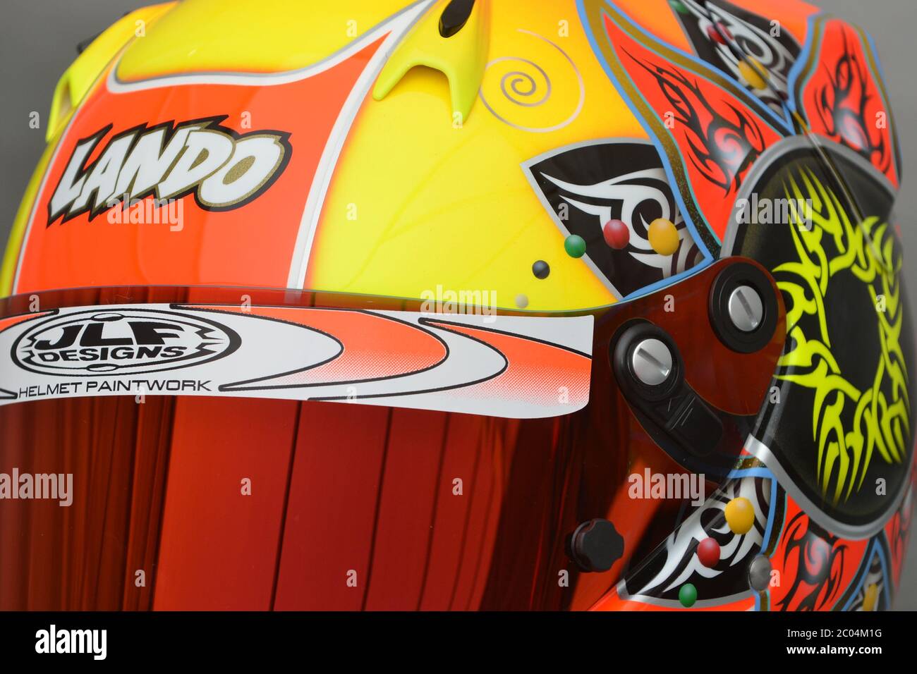 Carriera di Lando Norris nel karting 2012. Foto Stock