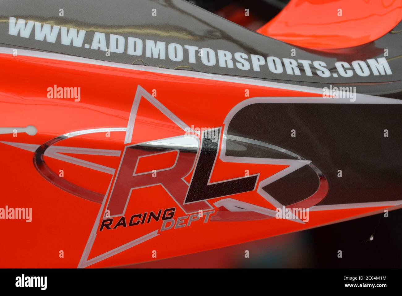 Carriera di Lando Norris nel karting 2012. Foto Stock