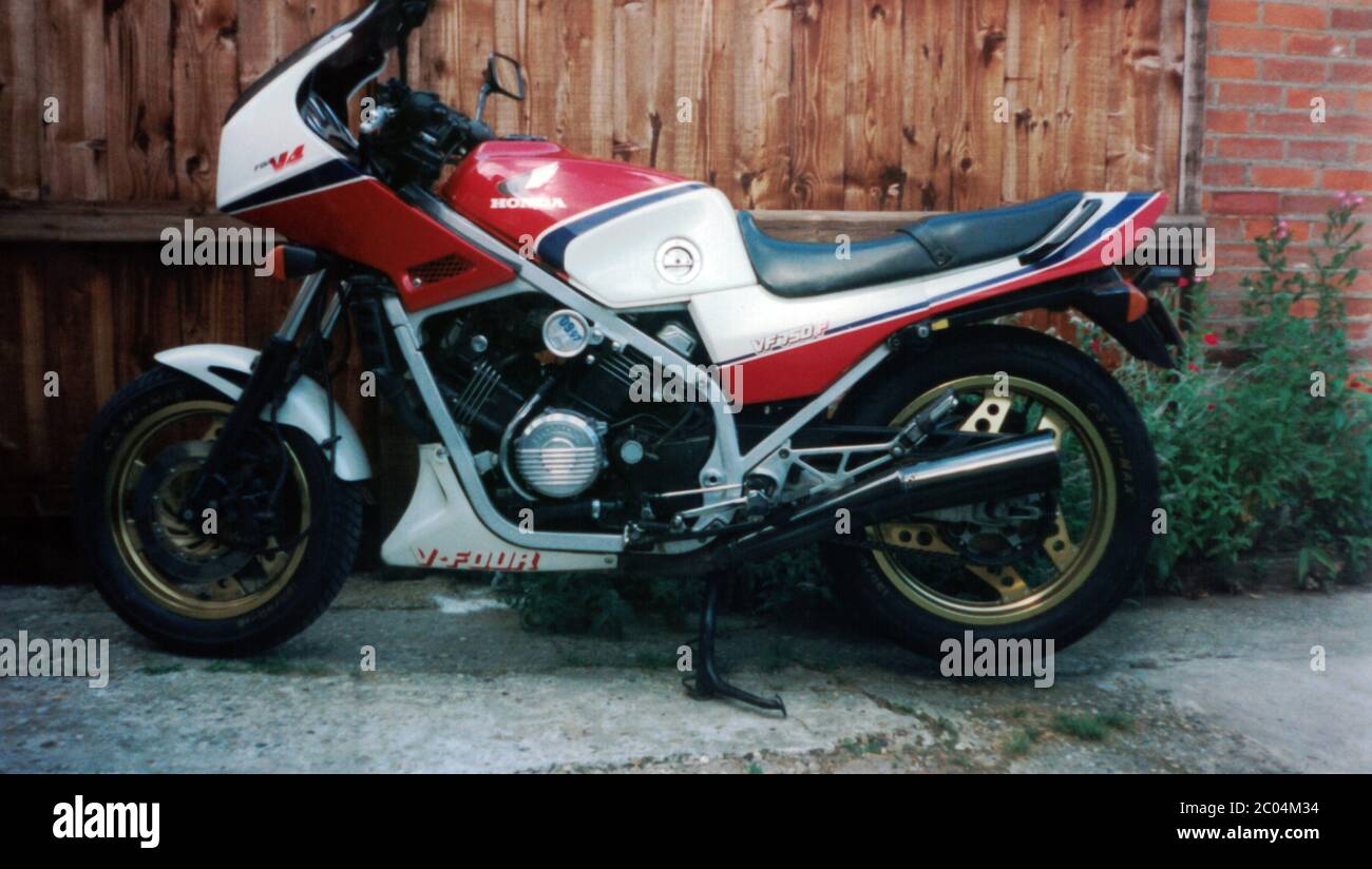 Honda VF 750 Moto 1986 Foto Stock