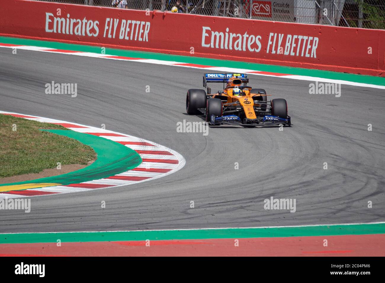 MONTMELLO, SPAGNA-10 MAGGIO 2019: McLaren MCL34 Formula 1 (driver: Lando Norris) Foto Stock