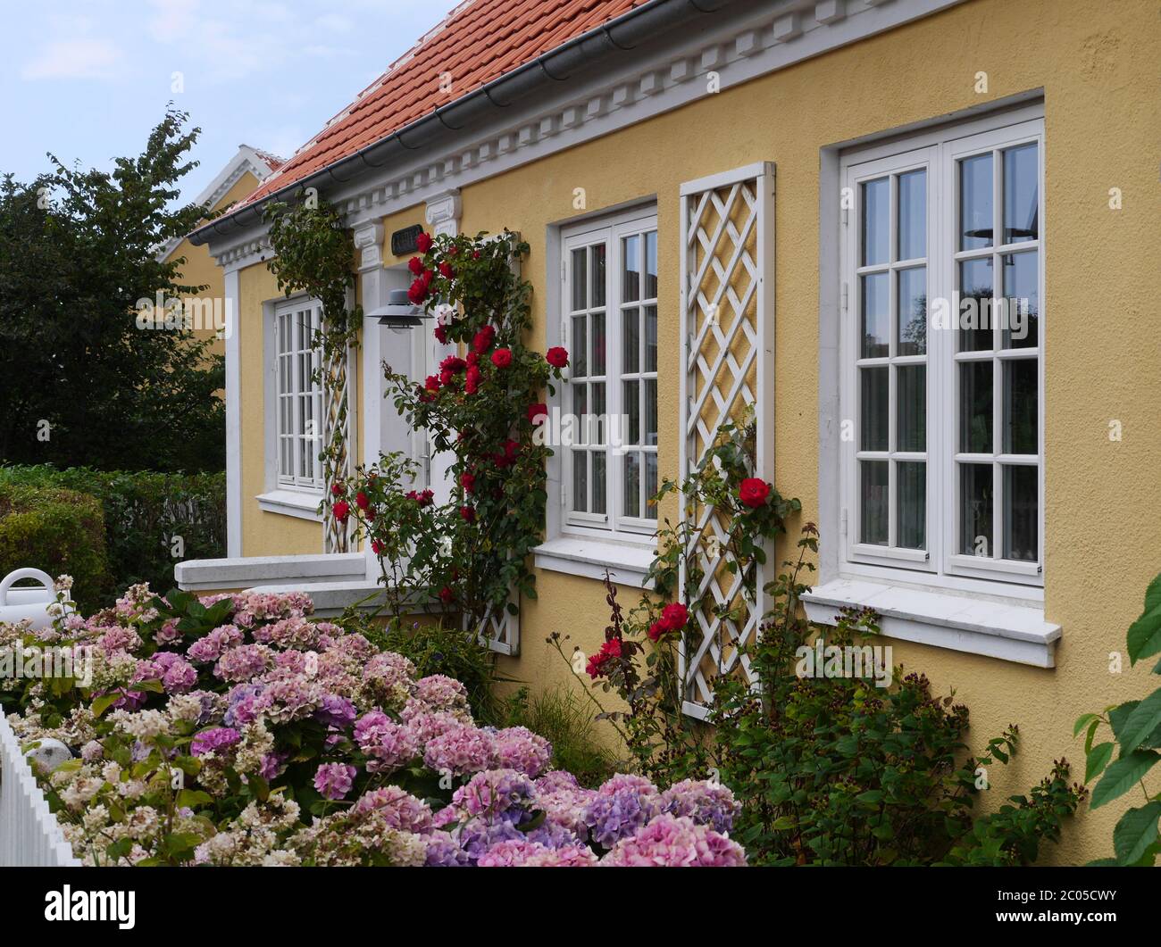 Casa a skagen, danimarca Foto Stock