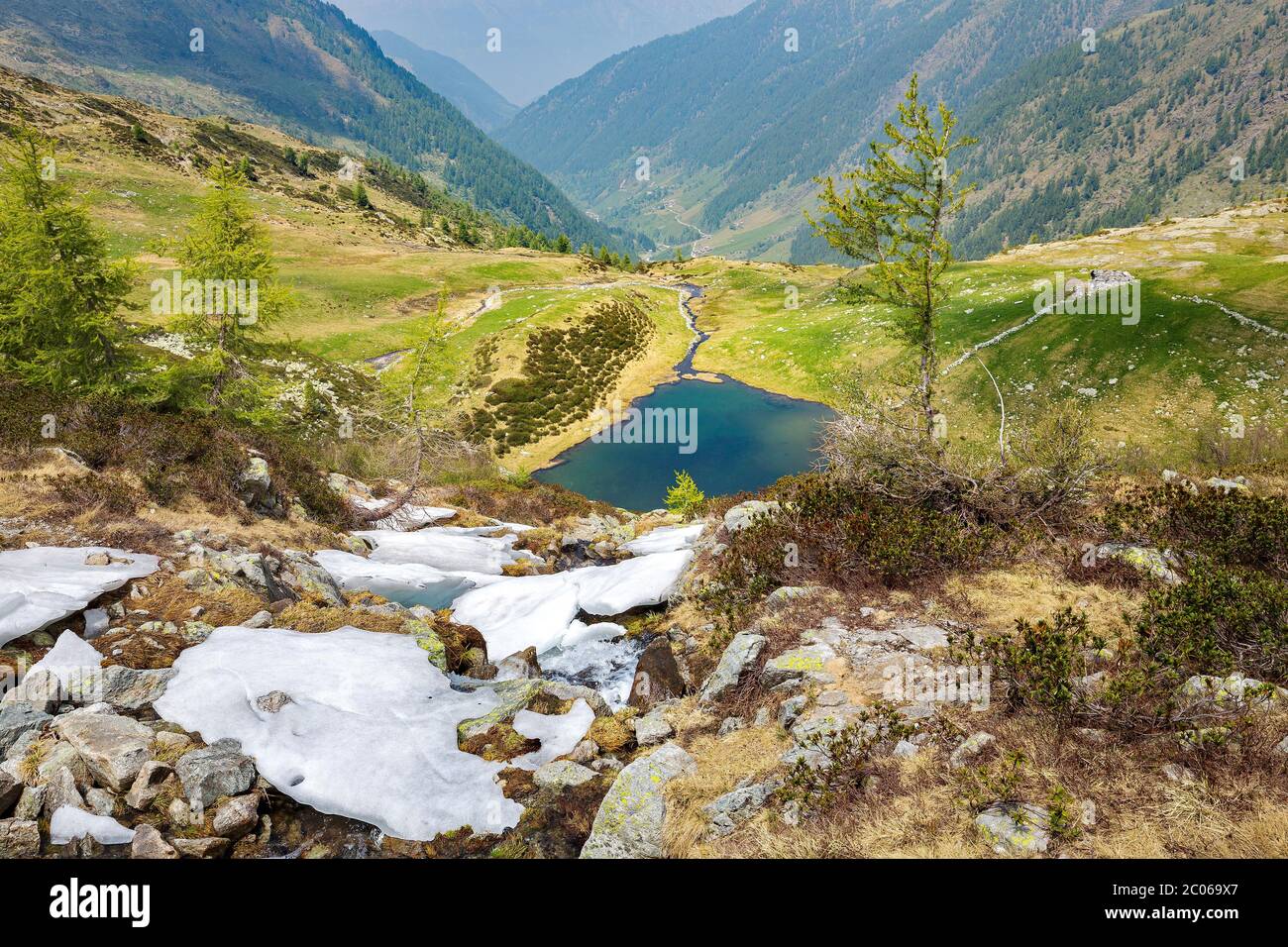 Val Tartano - Valtellina (IT) - Laghi di Porcile Foto Stock