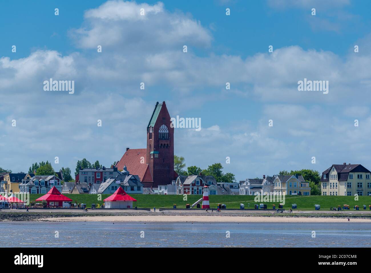 Cuxhaven, bassa Sassonia, Germania del Nord Foto Stock