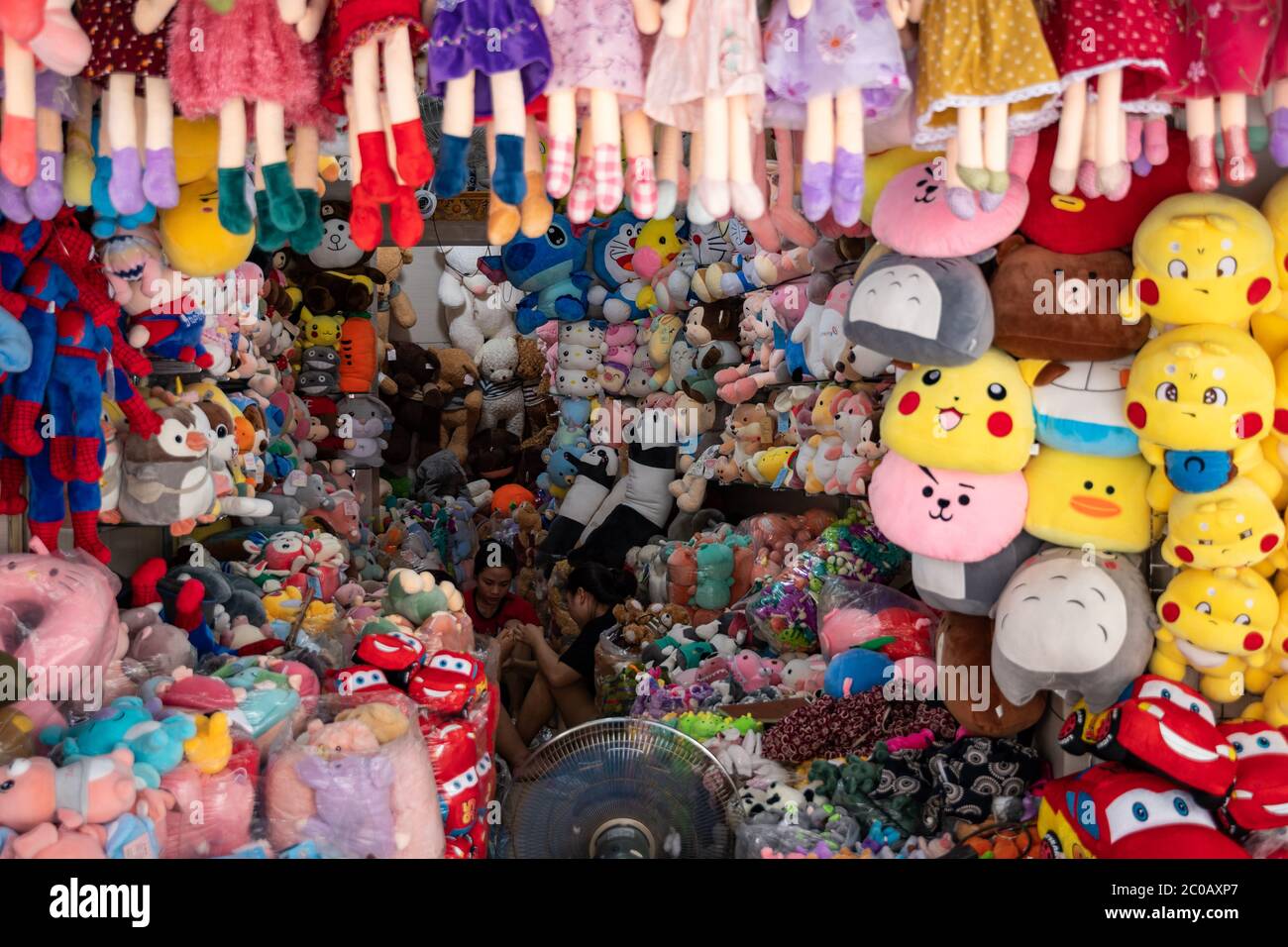 Caratteristico negozio di giocattoli nel quartiere vecchio. Un must da vedere in città. Foto Stock