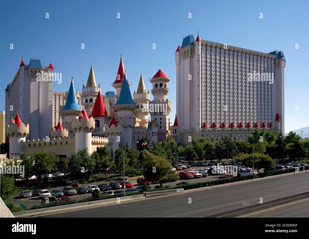 Excelsior Hotel and Casino Las Vegas, Nevada, Stati Uniti Foto Stock