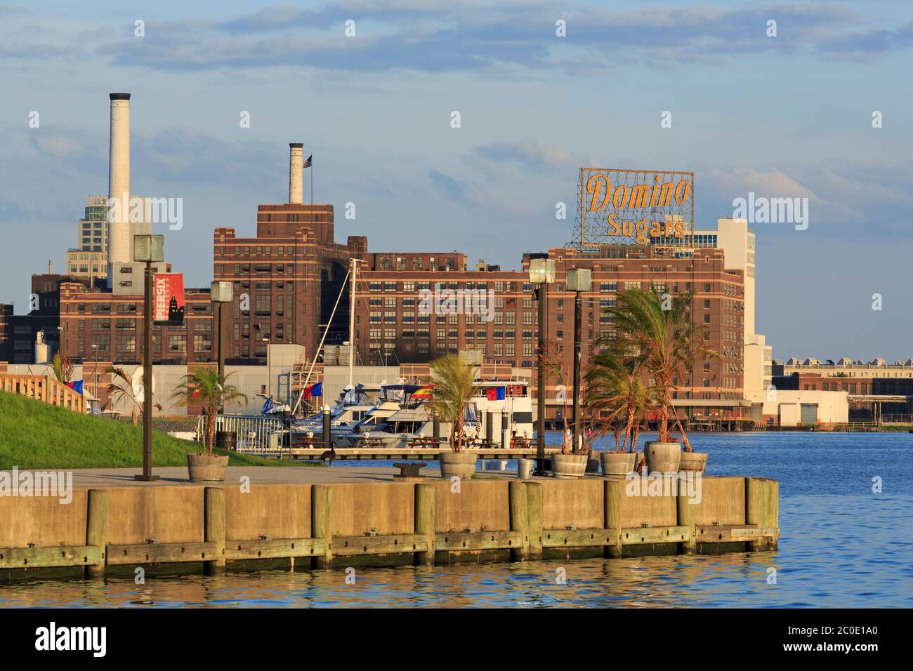 Porto di Baltimora, Inner Harbor, Baltimora, Maryland, USA Foto Stock