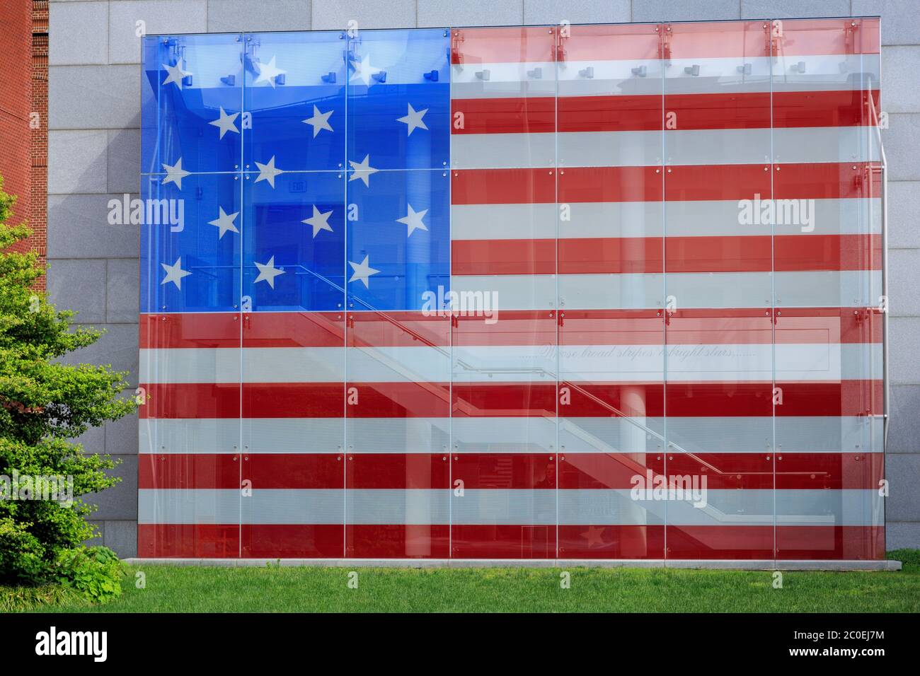Star Spangled Banner Flag House Museum, Baltimora, Maryland, USA Foto Stock