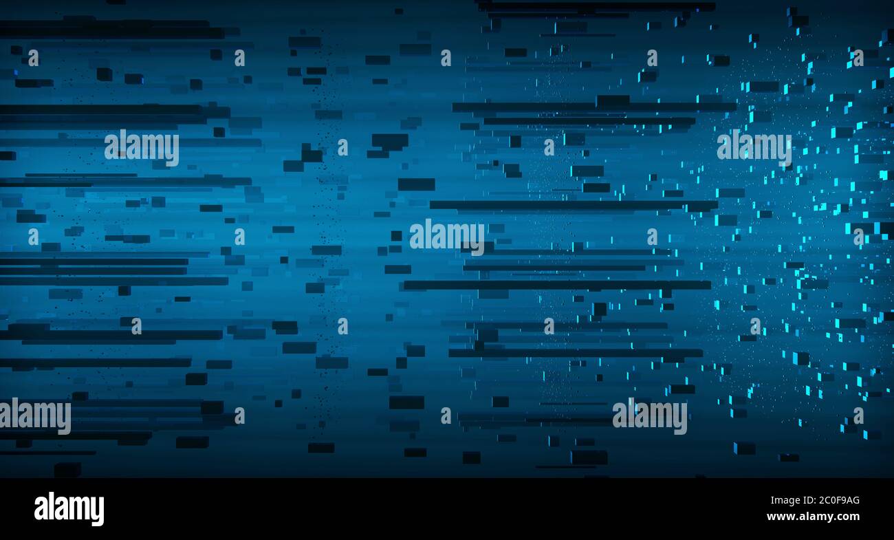 Tecnologia Cube Big Data, comunicazione delle informazioni Foto Stock