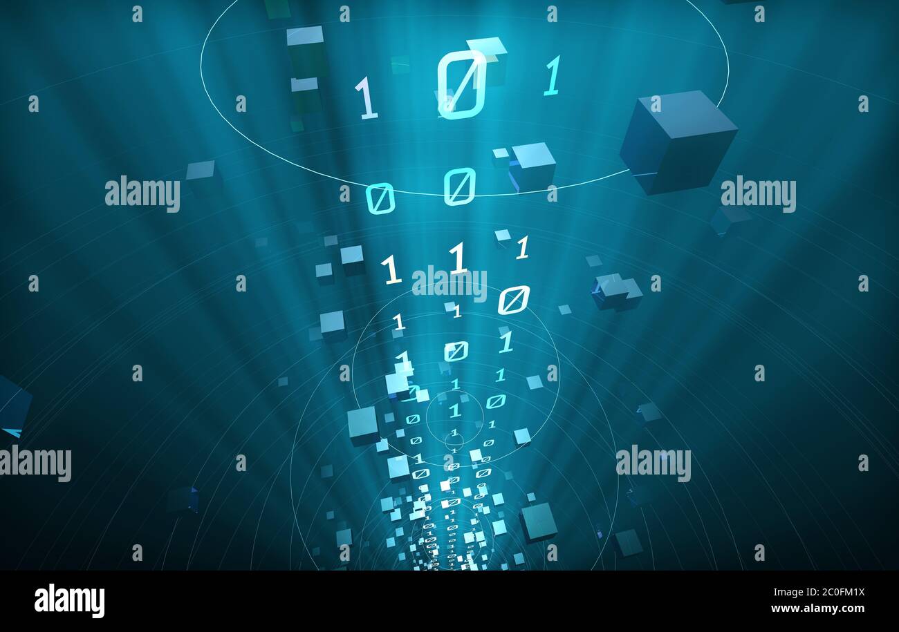 Tecnologia dati Internet, trasmissione di informazioni Foto Stock