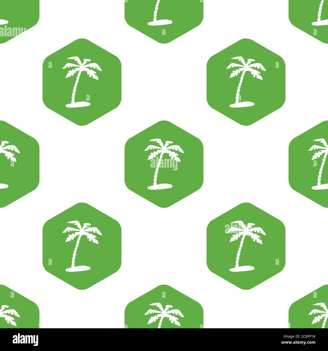 Modello Palma Foto Stock