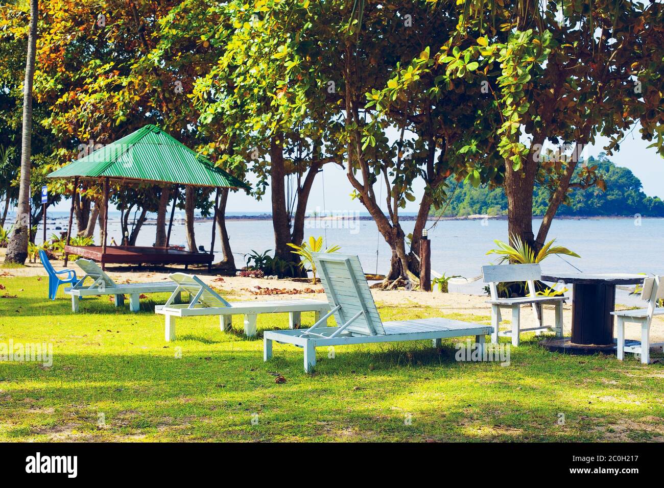 Tropical Resort Foto Stock