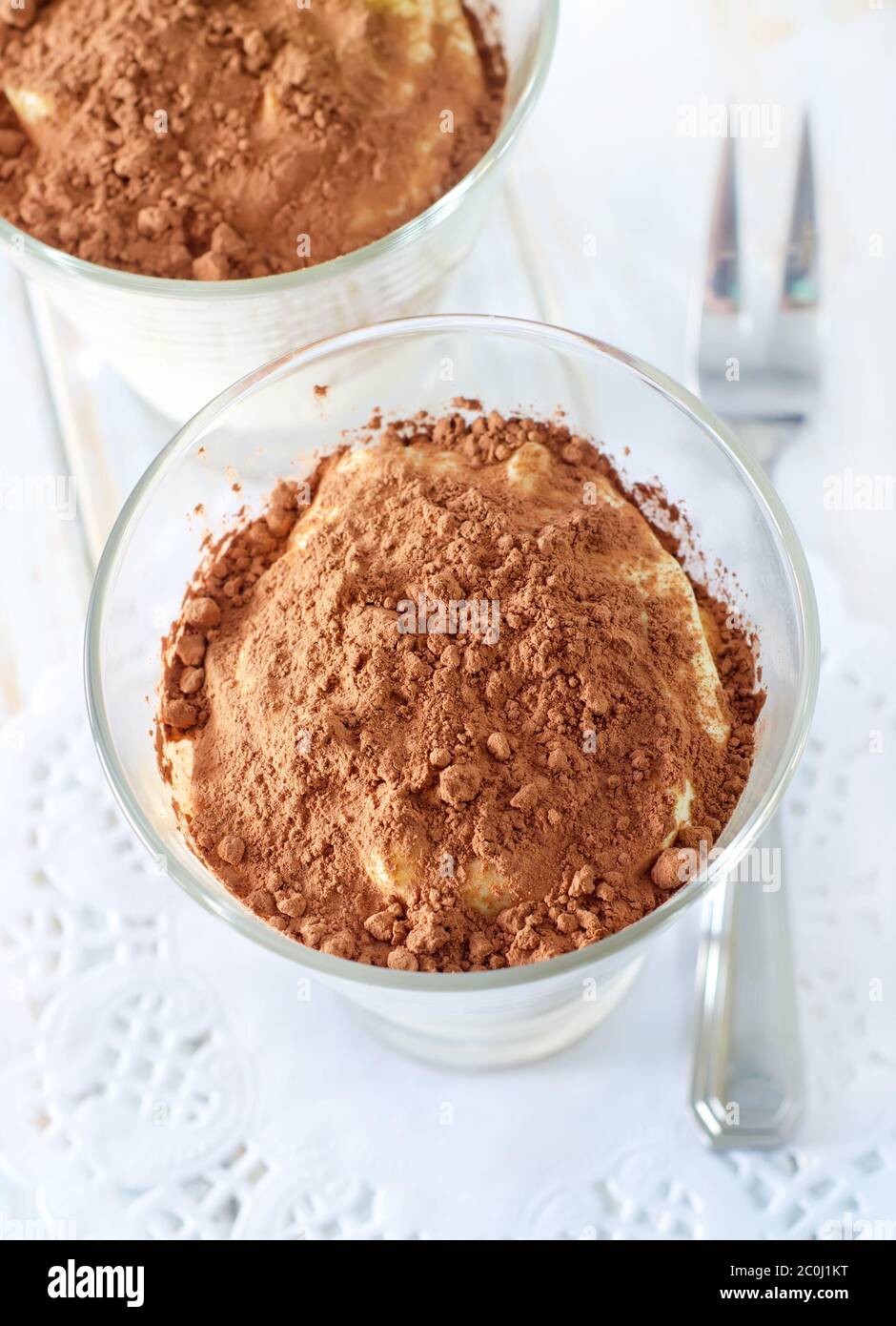 Il tiramisù Foto Stock