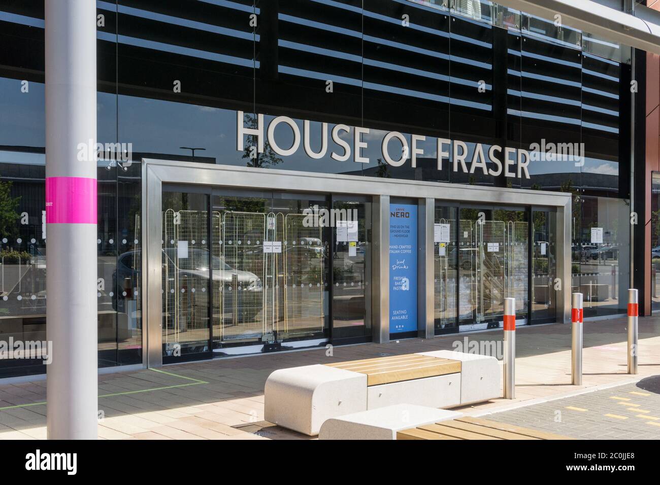 House of Fraser, Rushden Lakes Shopping Centre, Northamptonshire, Regno Unito Foto Stock