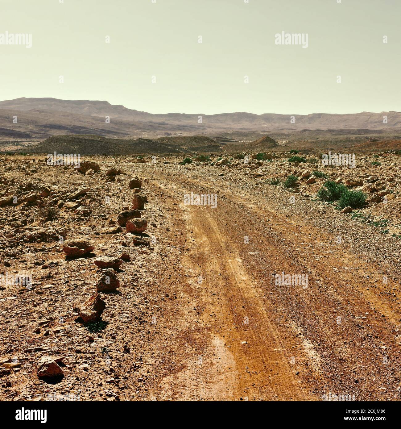 Strada sterrata Foto Stock