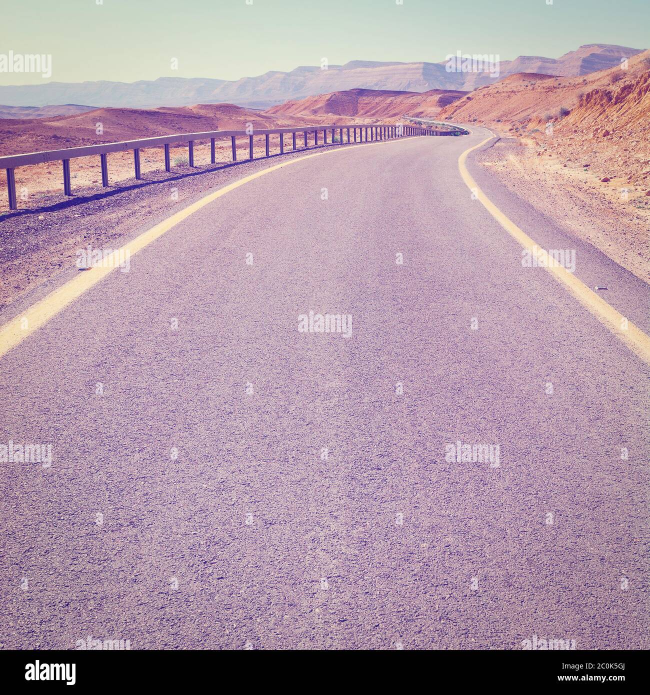 Winding Road Foto Stock