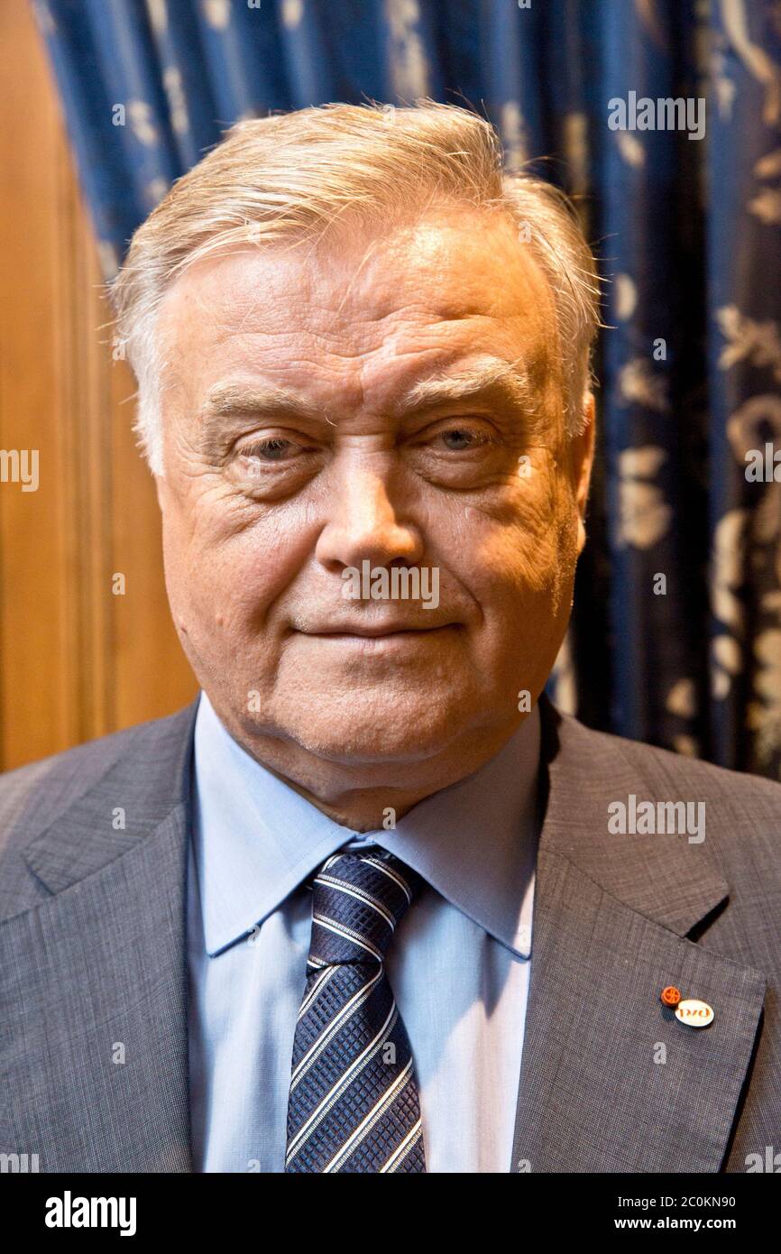 VLADIMIR YAKUNIN, IMPRENDITORE RUSSO ED EX PRESIDENTE DELLE FERROVIE RUSSE Foto Stock