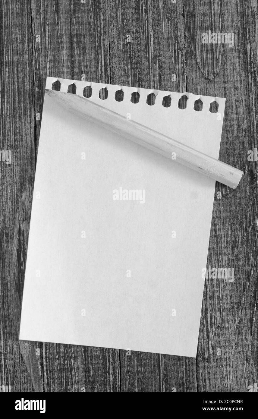 blocco note Foto Stock
