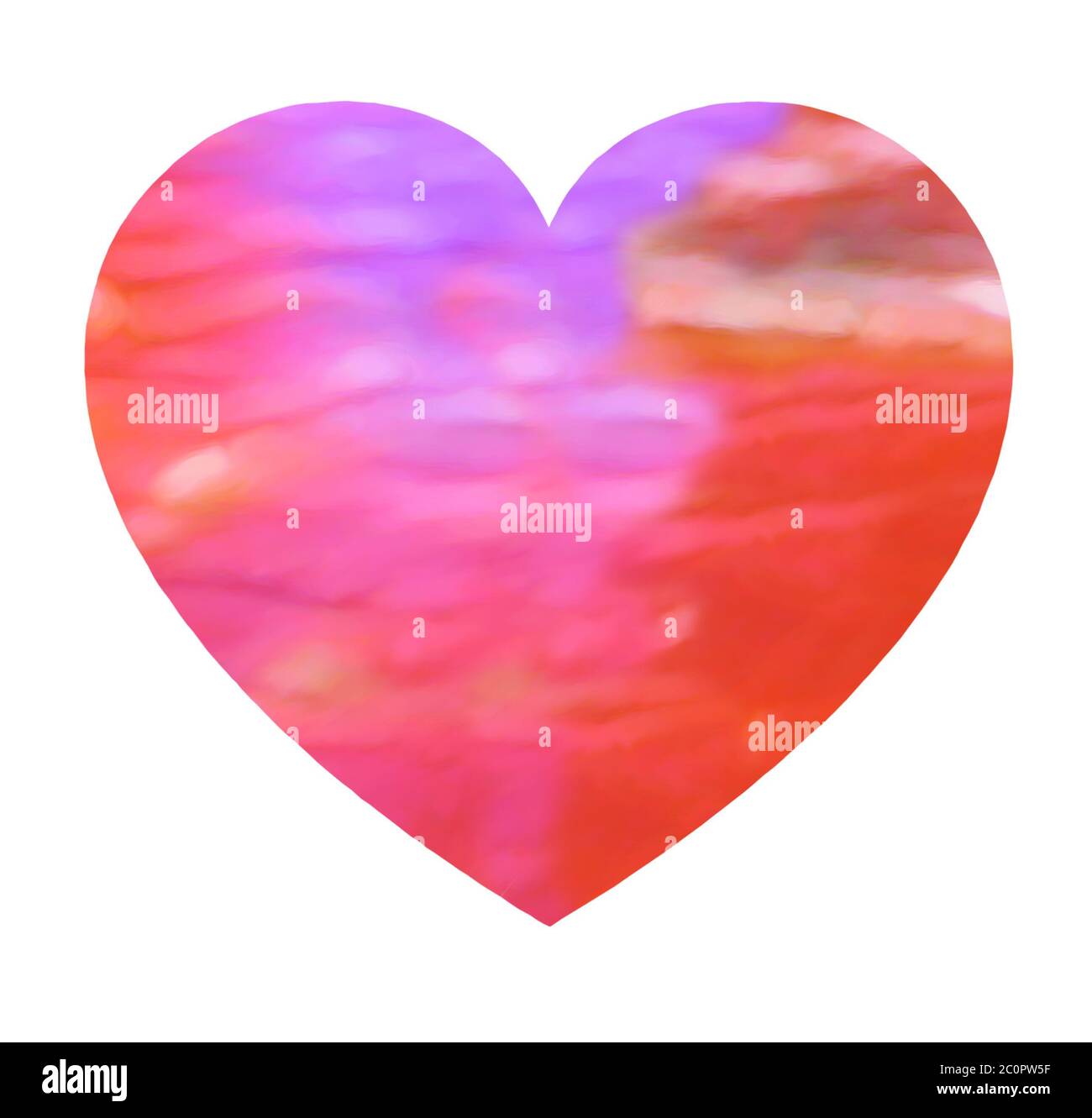 Cuore felice Foto Stock