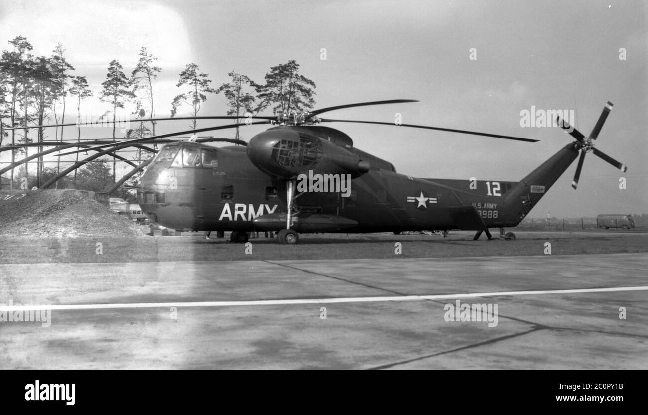 ESERCITO DEGLI STATI UNITI / Esercito degli Stati Uniti Sikorsky CH-37B Mojave S-56 Foto Stock