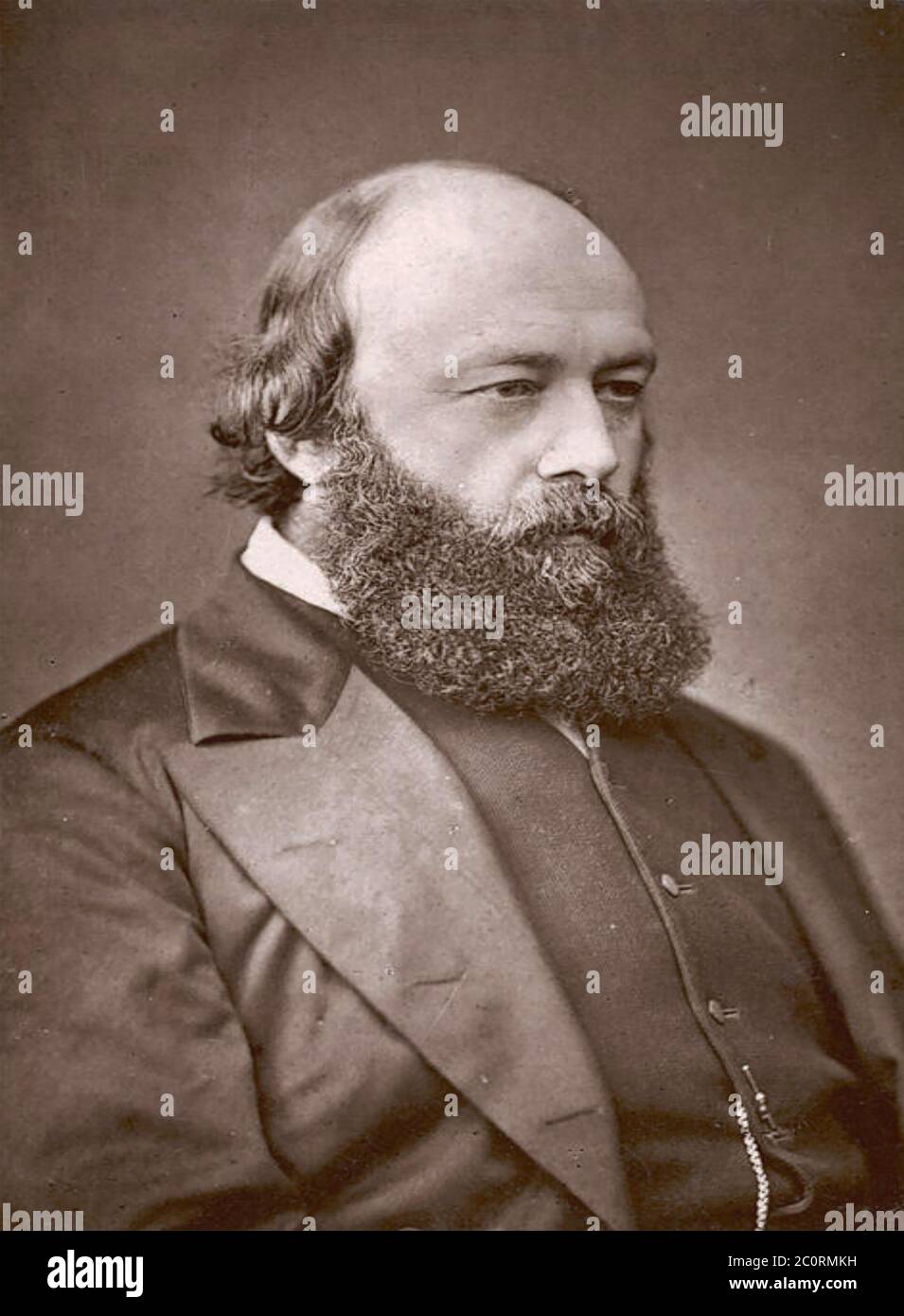 ROBERT GASCOYNE-CECIL, 3° Marchese di Salisbury (1830-1903) primo Ministro e statista britannico circa 1885 Foto Stock