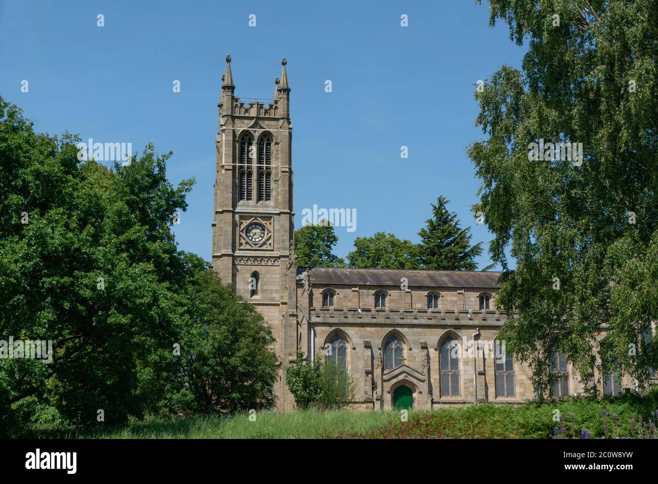 Chiesa della Santissima Trinità. Wordsley. West Midlands. REGNO UNITO Foto Stock
