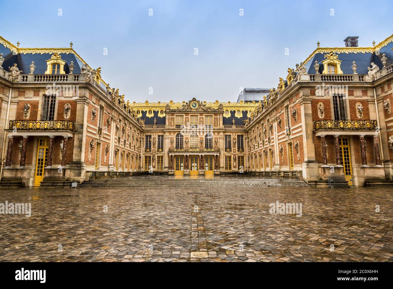 Castello di Versailles, Francia Foto Stock