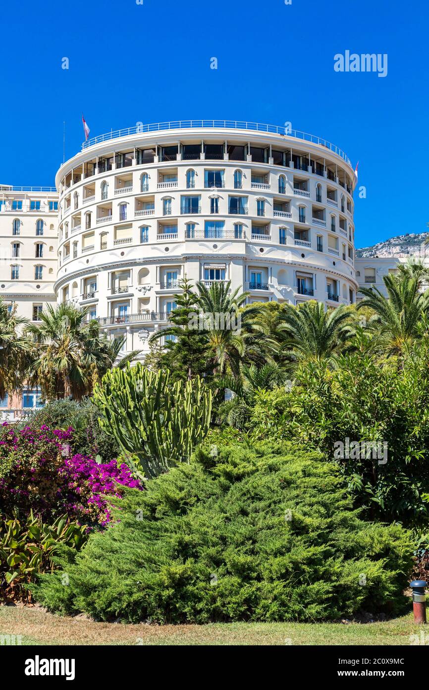 Hotel de Paris a Monte Carlo in Monaco Foto Stock