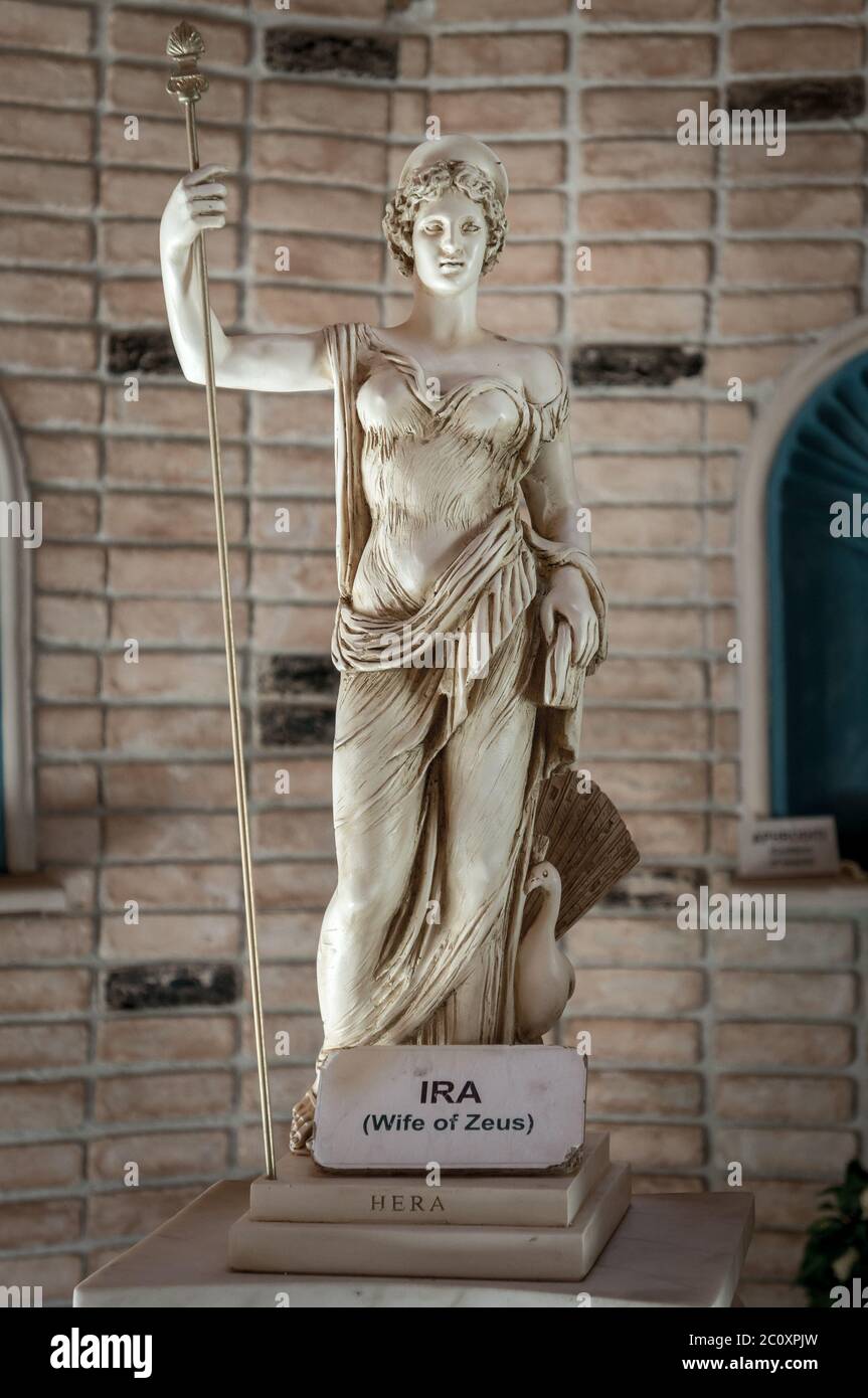Dea greca Hera Foto Stock