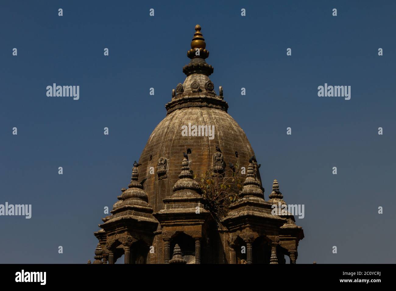 Tomba del tempio di Lord Krishna in Piazza Patan Durbar in Nepal Foto Stock