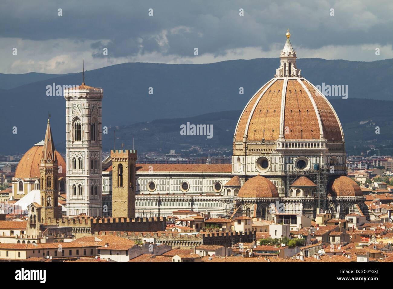 Il Duomo di Firenze, Italia Foto Stock