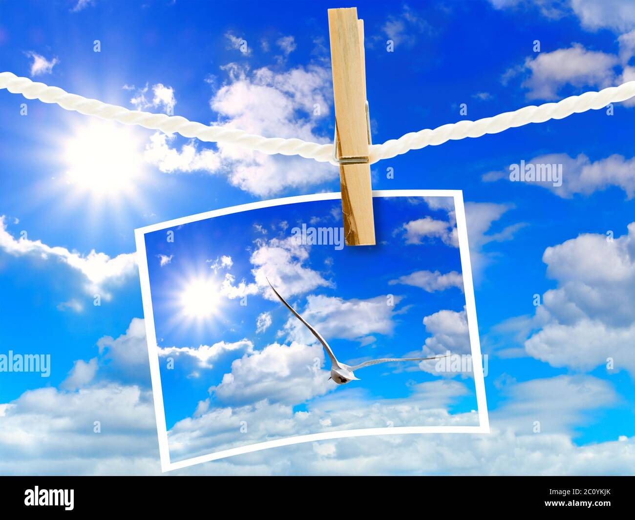 Foto del cielo Foto Stock