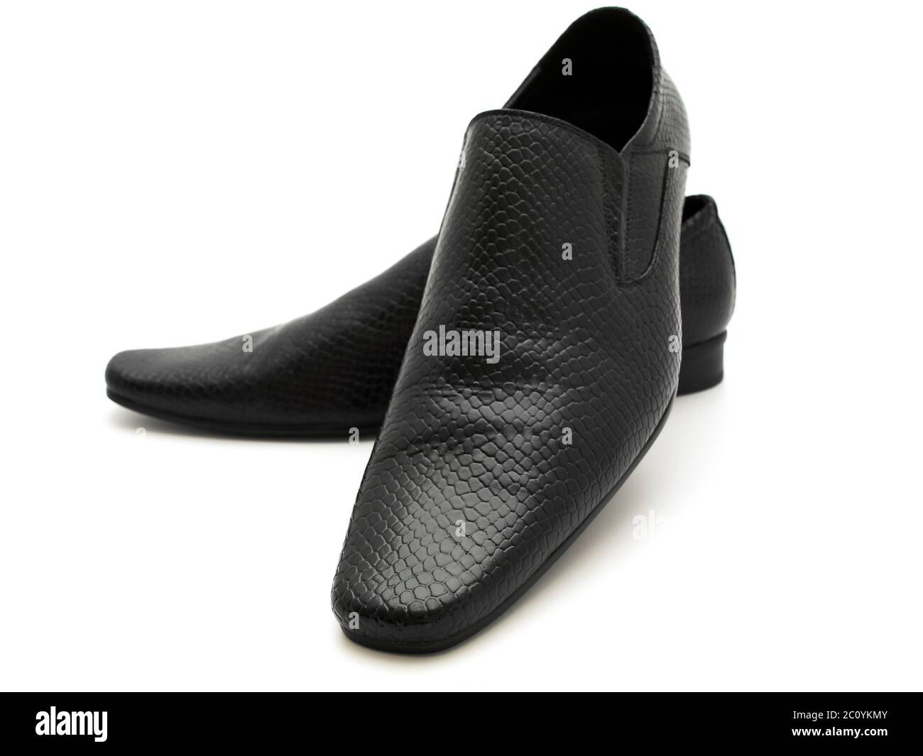 Scarpe nere Foto Stock