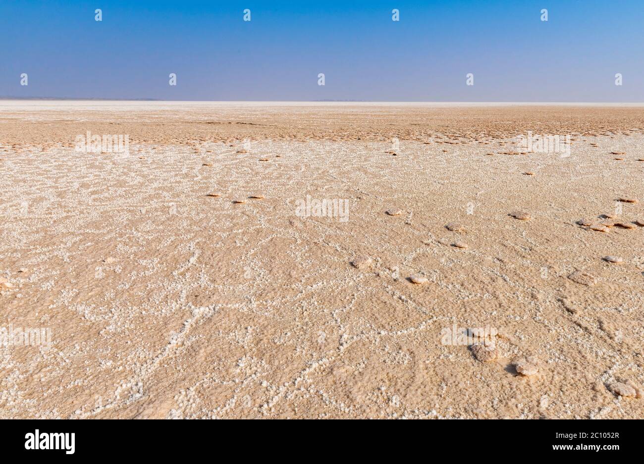 Un vasto tratto di deposizione di lastre in Gujarat, India Foto Stock
