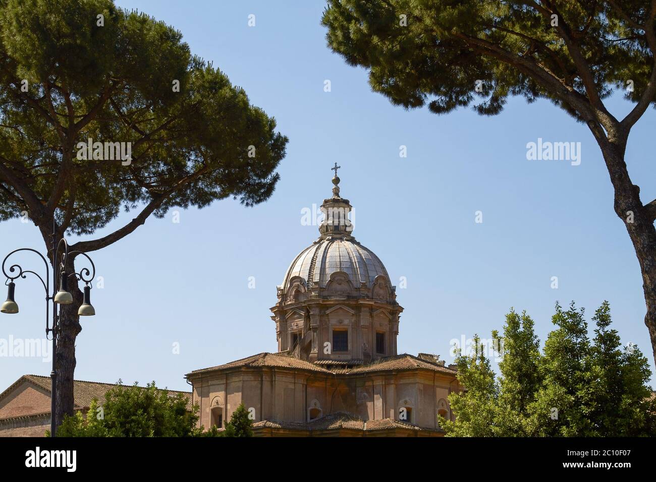 Sito archeologico di Foro Romano a Roma Italia Foto Stock