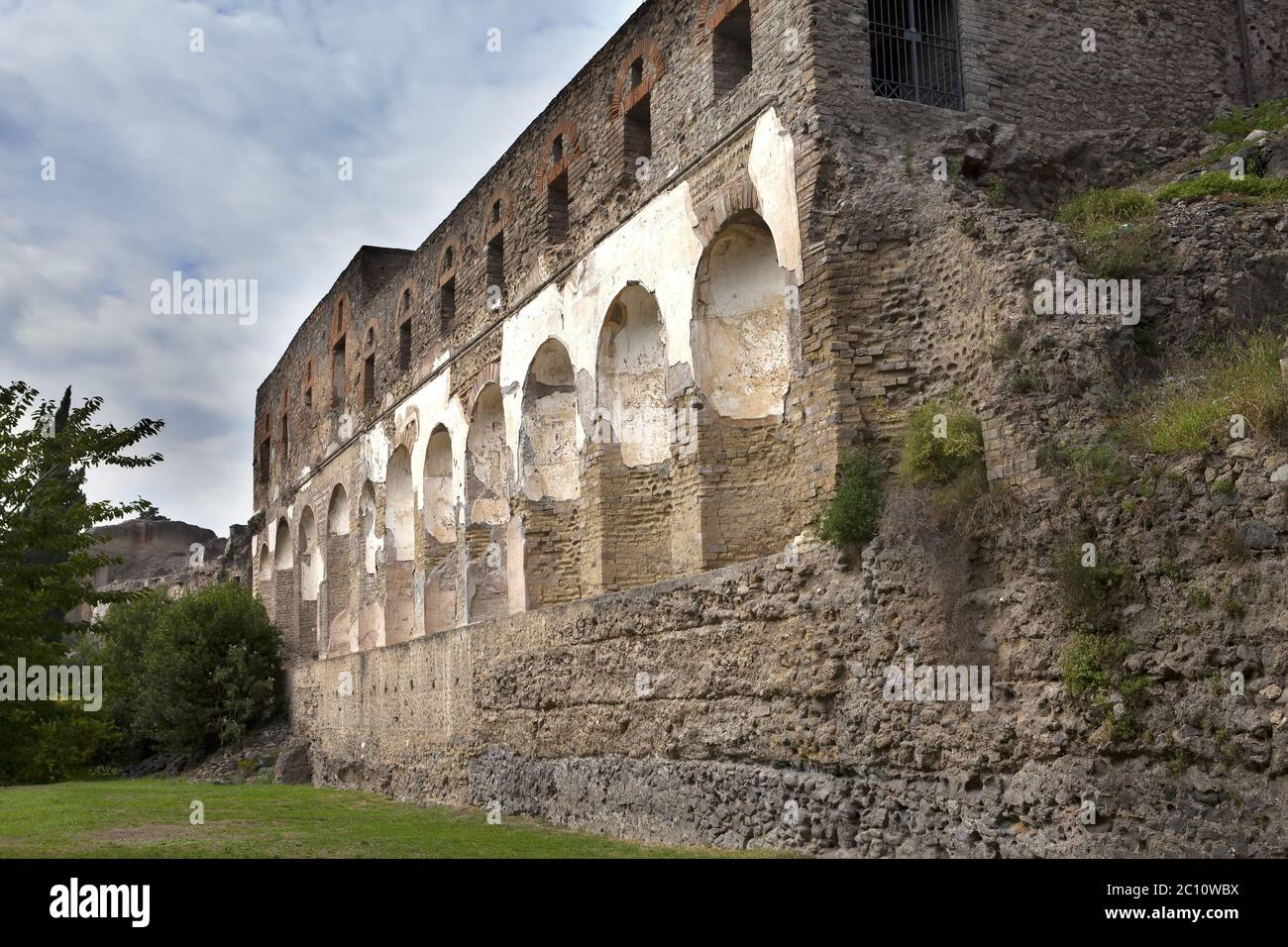 L'Italia. Rovine di Pompei. Foto Stock