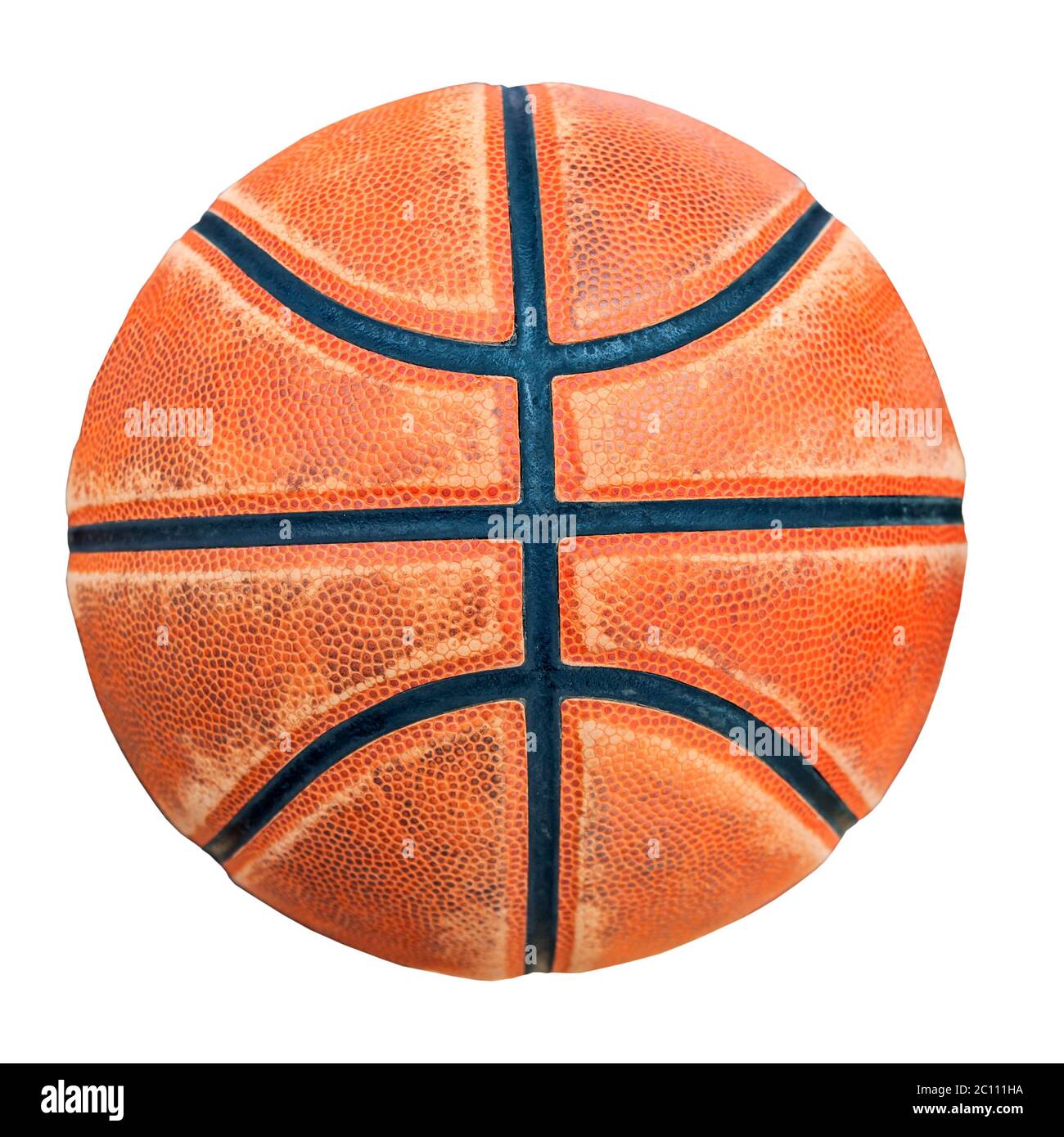 La pallacanestro isolato su uno sfondo bianco Foto Stock