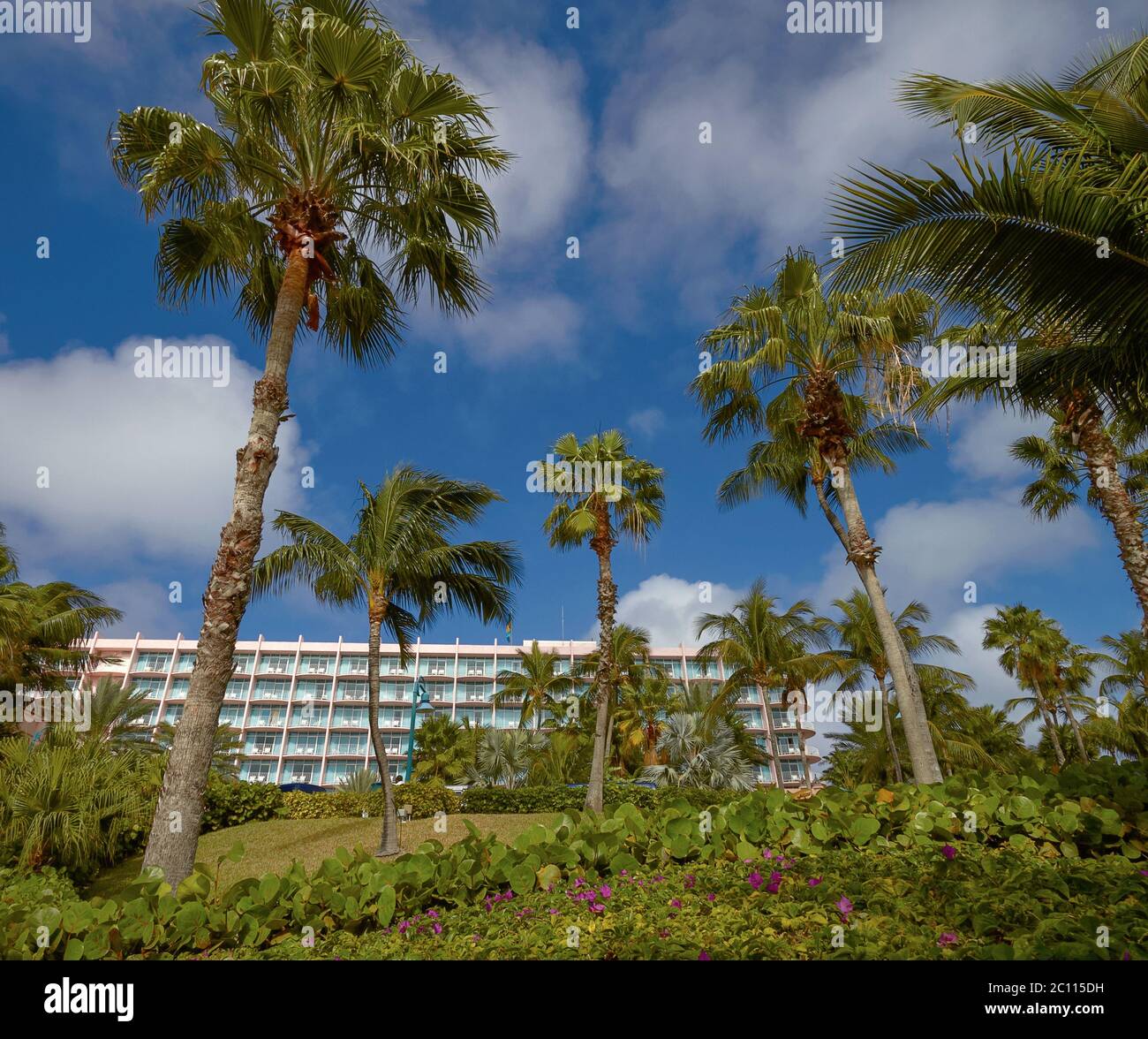 Hotel Resort in una destinazione da sogno di Nassau, Bahamas Foto Stock