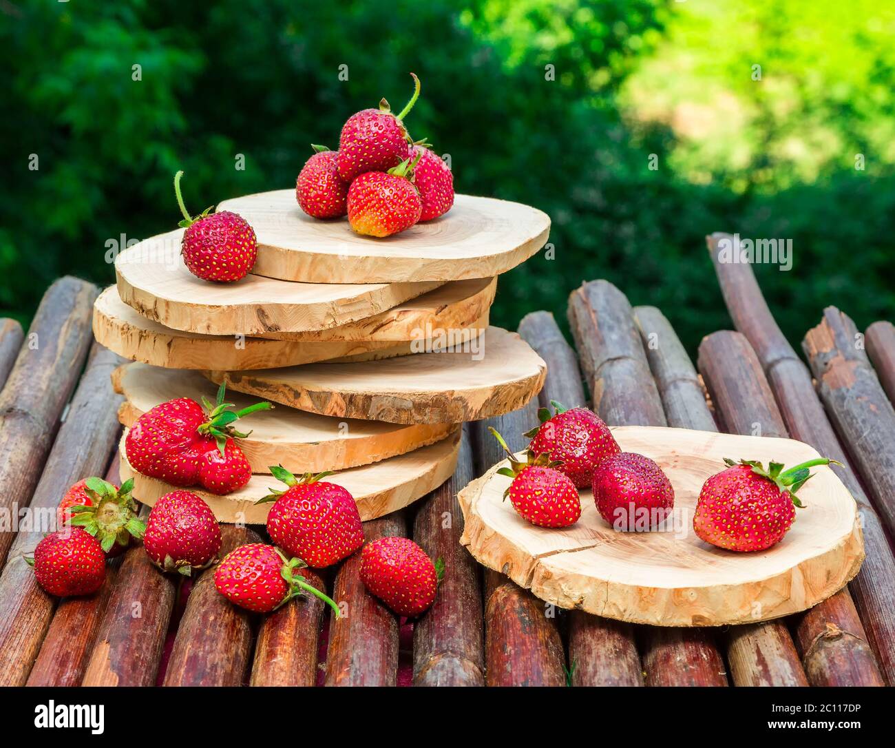 Il cibo sano di villaggio Foto Stock