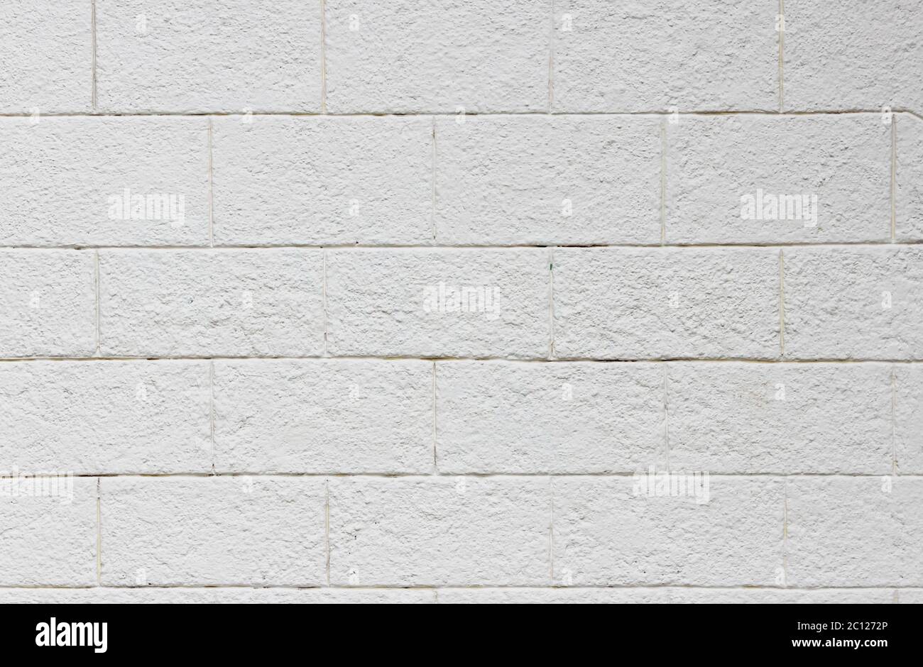 Texture di sfondo bianco di cemento leggero blocco espansi , Materie prime per parete industriale o casa Foto Stock
