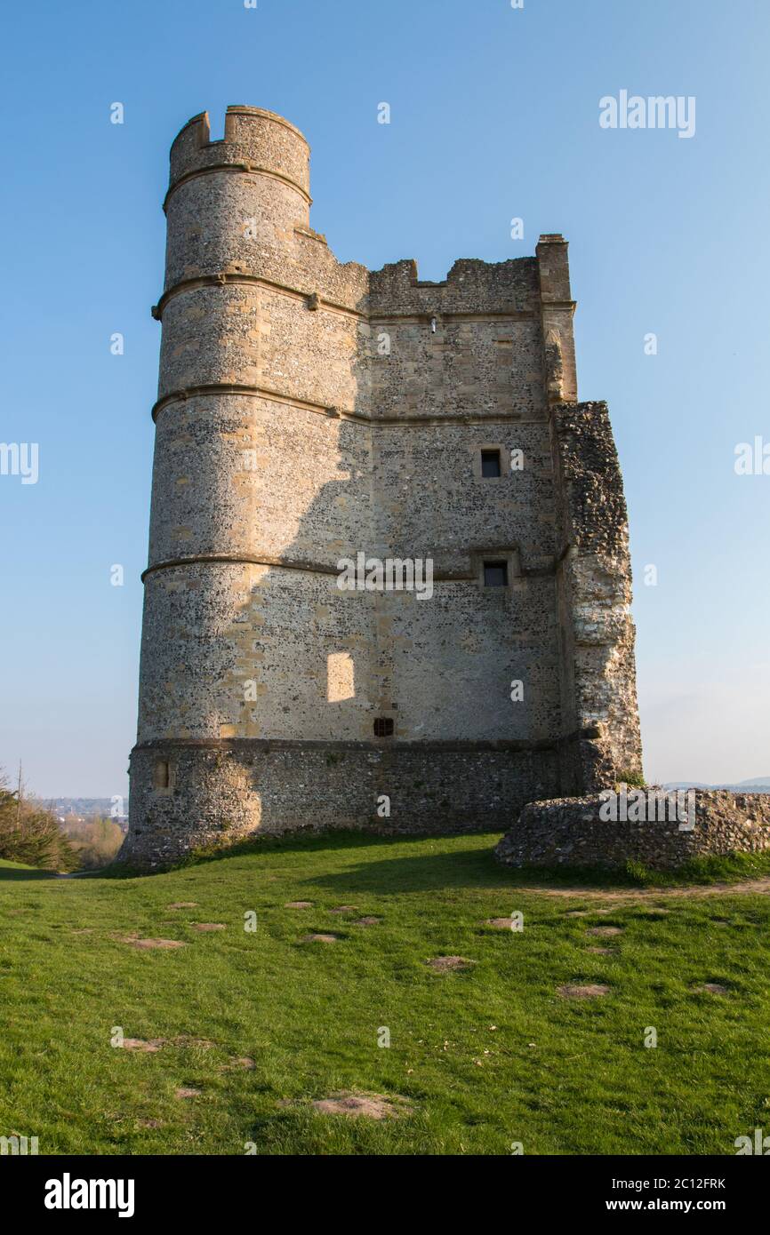 GUERRA CIVILE: CASTELLO DI DONNIGTON Foto Stock