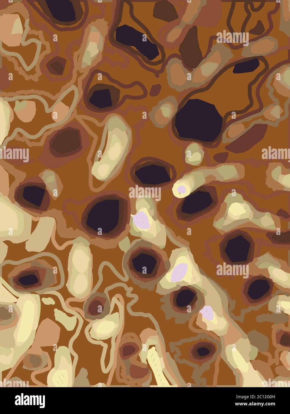 Abstract raccolta creata in alta risoluzione idonea per lo sfondo, banner web o elemento di design Foto Stock