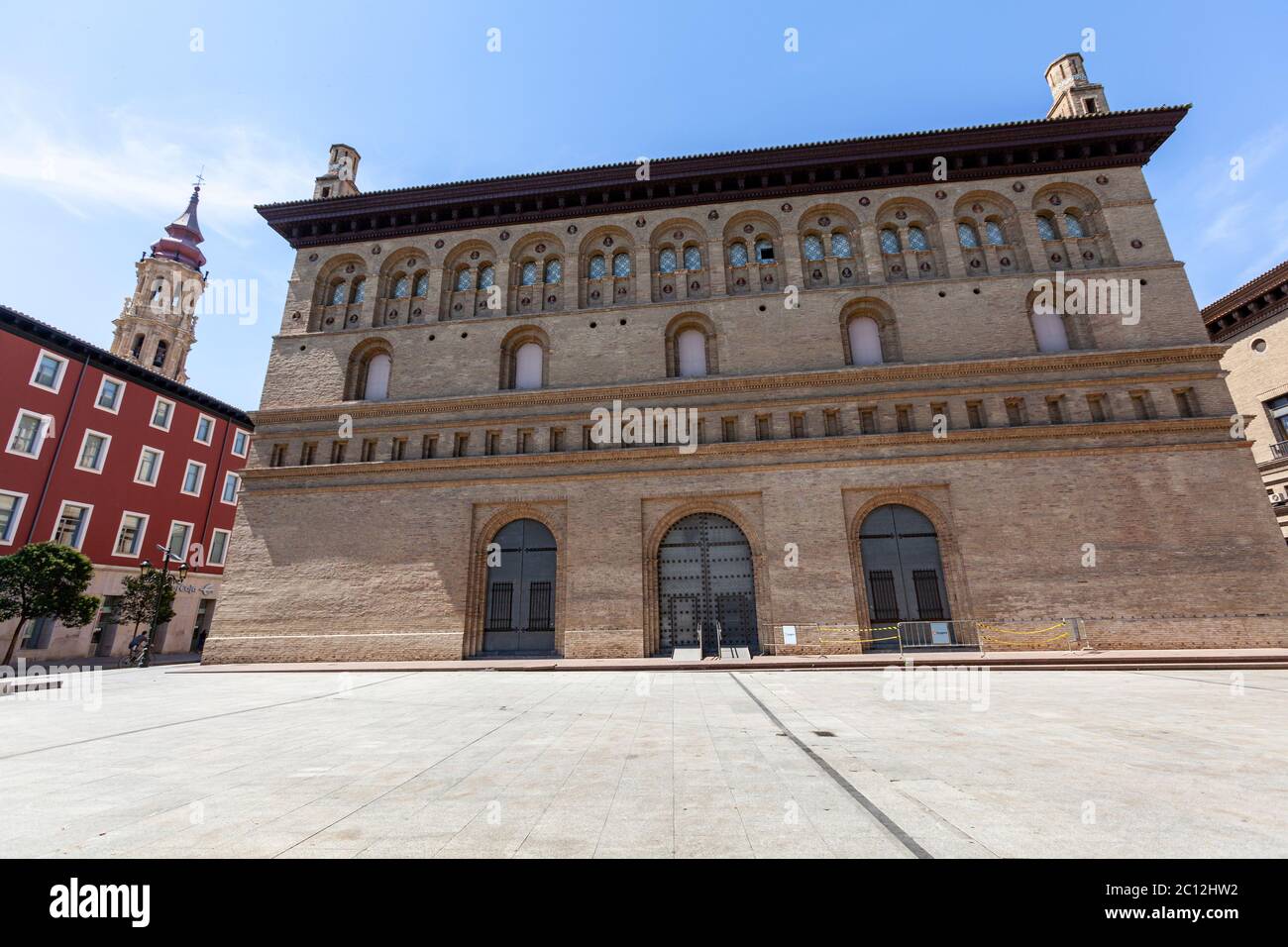 Sala de Expositiones la Lonja, Saragozza, Aragona, Spagna Foto Stock