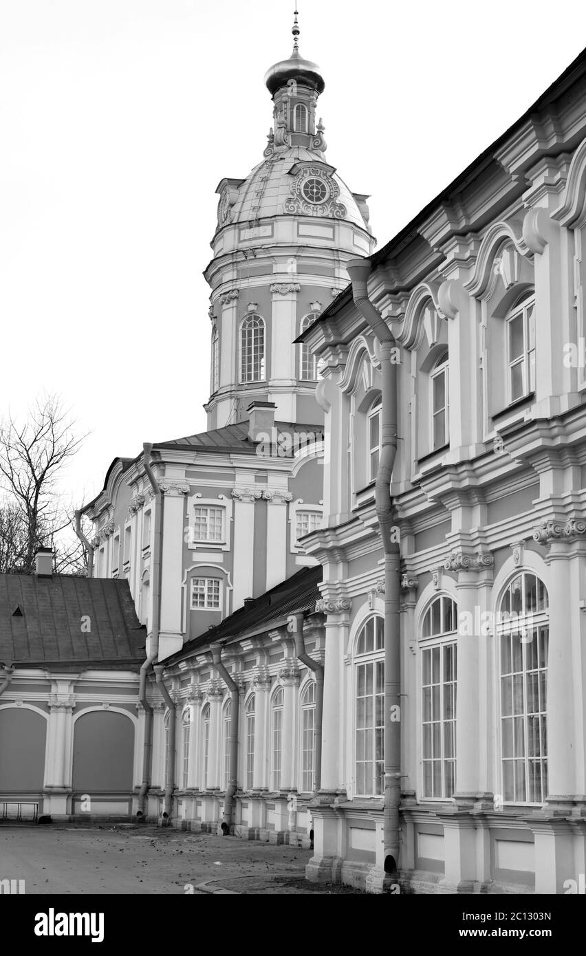Chiesa di Alexander Nevsky Lavra. Foto Stock