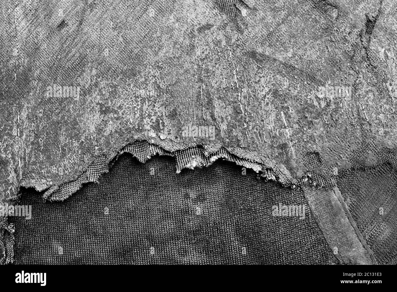 Frammento di pelle di colore del satellite topografico di lander. Foto Stock