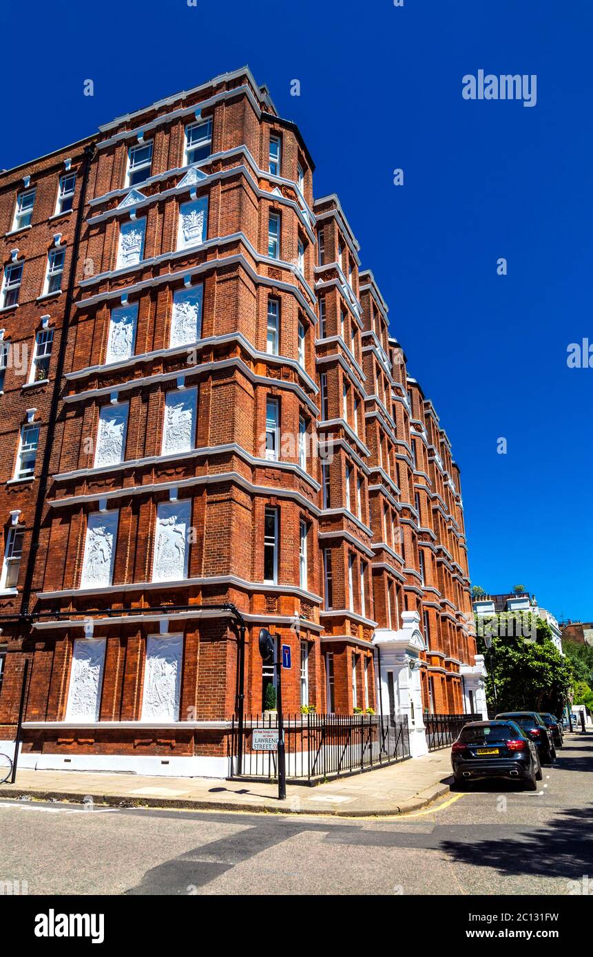 Carlyle Mansions, Kensington e Chelsea, Londra Foto Stock