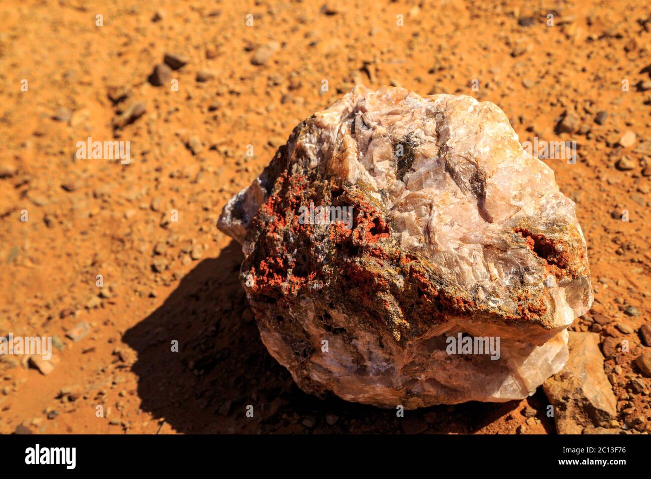 pietra naturale nel deserto marocchino Foto Stock