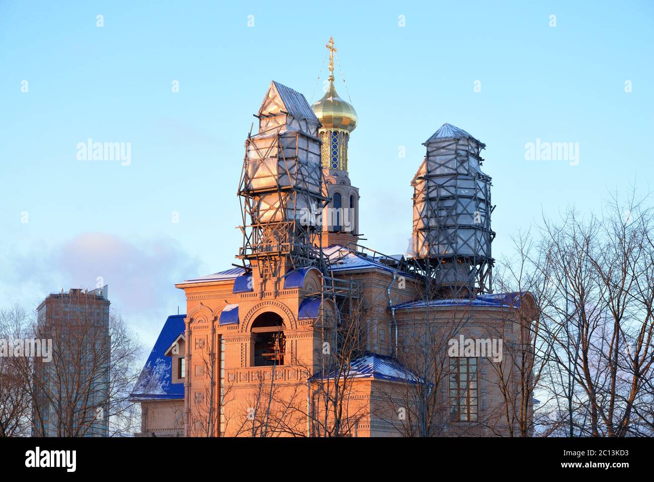 Chiesa dell'intercessione Vergine Santa. Foto Stock