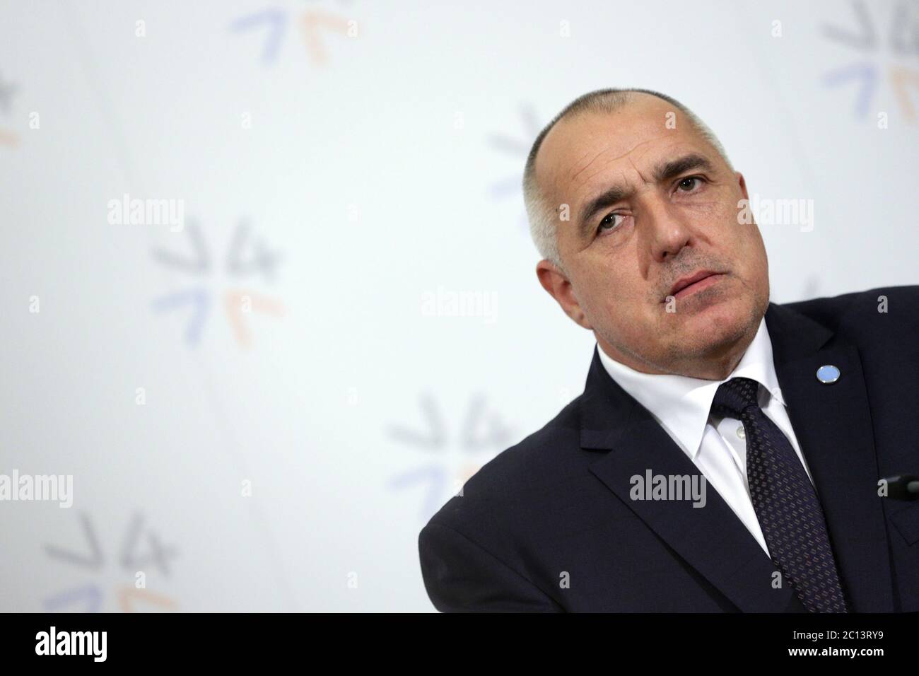 Boyko Borissov Foto Stock