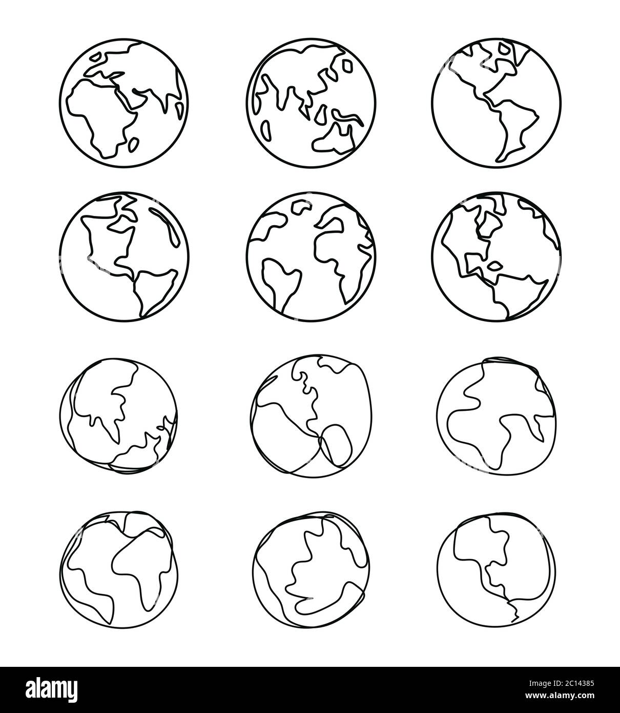 Disegno Di Linee Del Mondo Disegno Grafico Di Mappa Vettore Di Terra disegno-di-linee-del-mondo-disegno-grafico-di-mappa-vettore-di-terra